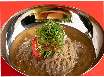 Korean Reimen (cold noodles)