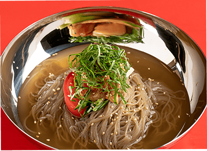 Korean Reimen (cold noodles)